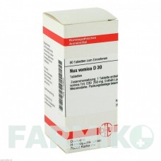 НУКС ВОМИКА (NUX VOMICA) D 30 таблетки 80 шт - Гомеопатия DHU
