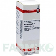 НУКС ВОМИКА (NUX VOMICA) D 4 раствор 20 мл - Гомеопатия DHU