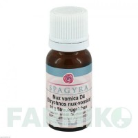 НУКС ВОМИКА (NUX VOMICA) D 4 глобули 10 г - Гомеопатия SPAGYRA