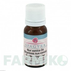 НУКС ВОМІКА (NUX VOMICA) D 4 глобули 10 г - Гомеопатія SPAGYRA