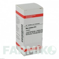 НУКС ВОМИКА (NUX VOMICA) D 6 таблетки 80 шт - Гомеопатия DHU
