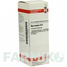 НУКС ВОМИКА (NUX VOMICA) D 8 раствор 20 мл - Гомеопатия DHU