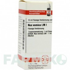 НУКС ВОМИКА (NUX VOMICA) LM I раствор 10 мл - Гомеопатия DHU