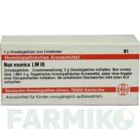 НУКС ВОМІКА (NUX VOMICA) LM III глобули 5 г - Гомеопатія DHU