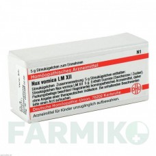 НУКС ВОМИКА (NUX VOMICA) LM XII глобули 5 г - Гомеопатия DHU