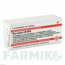 НУКС ВОМИКА (NUX VOMICA) LM XVIII глобули 5 г - Гомеопатия DHU