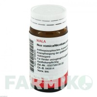 НУКС ВОМИКА (NUX VOMICA) глобули 20 г - Гомеопатия WALA HEILMITTEL