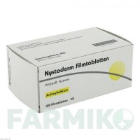 НІСТАДЕРМ (NYSTADERM) таблетки 100 шт - Ністатин DERMAPHARM
