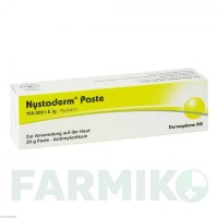 НІСТАДЕРМ (NYSTADERM) паста 20 г - Ністатин DERMAPHARM