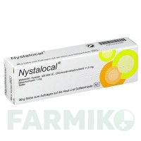 НИСТАЛОКАЛ (NYSTALOCAL) мазь 20 г - Дексаметазон, Антибиотик PIERRE FABRE