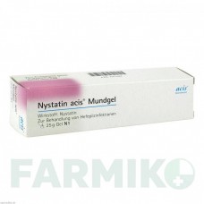 НИСТАТИН (NYSTATIN) гель 25 г - Нистатин ACIS