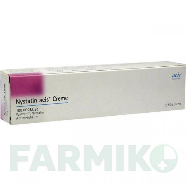 НИСТАТИН (NYSTATIN) крем 50 г - Нистатин ACIS