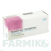 НИСТАТИН (NYSTATIN) таблетки 50 шт - Нистатин ACIS