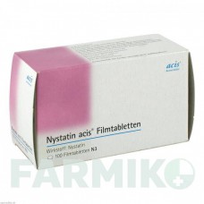 НИСТАТИН (NYSTATIN) таблетки 100 шт - Нистатин ACIS