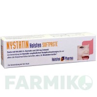 НІСТАТИН (NYSTATIN) паста 100 г - Ністатин, Цинку оксид HOLSTEN PHARMA