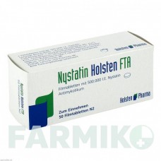 НИСТАТИН (NYSTATIN) таблетки 50 шт - Нистатин HOLSTEN PHARMA