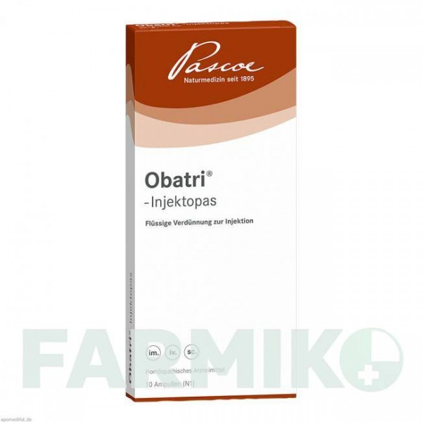 ОБАТРИ (OBATRI) ампулы 10 шт - Гомеопатия PASCOE