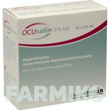 ОКУСАЛИН (OCUSALIN) 5% капли 20x0,5 мл - Активные вещества PHARMA STULLN