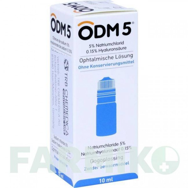 ОДМ (ODM) 5 краплі 1x10 мл - Активні речовини TRB CHEMEDICA