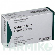 ЕКОЛП (OEKOLP) 0,5 мг овулі 15 шт - Естріол BESINS HEALTHCARE