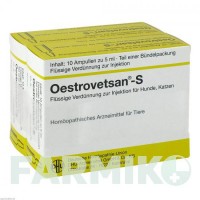 ЭСТРОВЕТСАН (OESTROVETSAN) раствор для инъекций 2x10x5 мл - Гомеопатия DHU