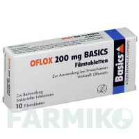 ОФЛОКС (OFLOX) 200 мг таблетки 10 шт - Офлоксацин BASICS