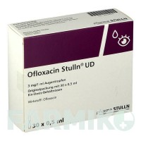 ОФЛОКСАЦИН (OFLOXACIN) 3 мг/1 мл краплі 30x0,5 мл - Офлоксацин PHARMA STULLN
