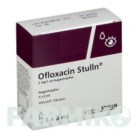 ОФЛОКСАЦИН (OFLOXACIN) 3 мг/1 мл краплі 3x5 мл - Офлоксацин PHARMA STULLN