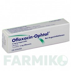 ОФЛОКСАЦИН (OFLOXACIN) 3 мг/г мазь 3 г - Офлоксацин DR.WINZER PHARMA