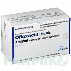 ОФЛОКСАЦИН (OFLOXACIN) 3 мг/мл капли 30x0,5 мл - Офлоксацин DEVATIS