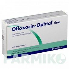 ОФЛОКСАЦИН (OFLOXACIN) 3 мг/мл капли 30x0,5 мл - Офлоксацин DR.WINZER PHARMA