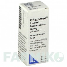 ОФЛОКСАМЕД (OFLOXAMED) 3 мг/мл капли 1x5 мл - Офлоксацин MIBE