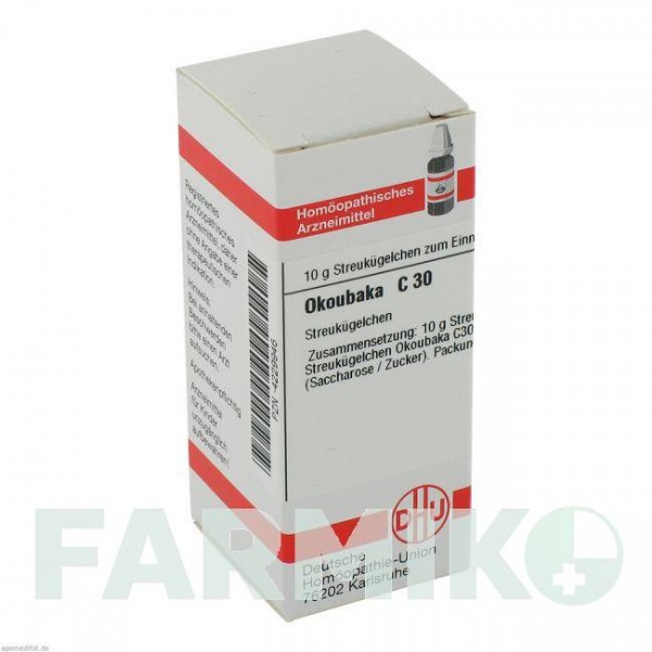 ОКУБАКА (OKOUBAKA) C 30 глобули 10 г - Гомеопатия DHU