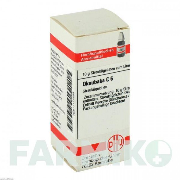 ОКУБАКА (OKOUBAKA) C 6 глобули 10 г - Гомеопатия DHU