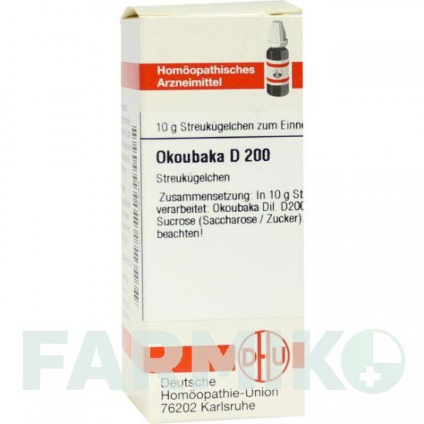 ОКУБАКА (OKOUBAKA) D 200 глобули 10 г - Гомеопатия DHU