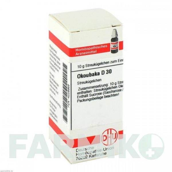 ОКУБАКА (OKOUBAKA) D 30 глобули 10 г - Гомеопатия DHU