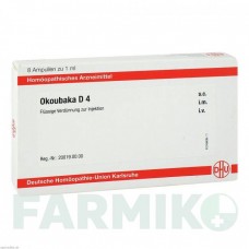 ОКУБАКА (OKOUBAKA) D 4 ампулы 8x1 мл - Гомеопатия DHU