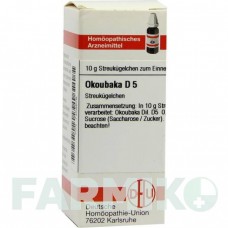 ОКУБАКА (OKOUBAKA) D 5 глобули 10 г - Гомеопатия DHU