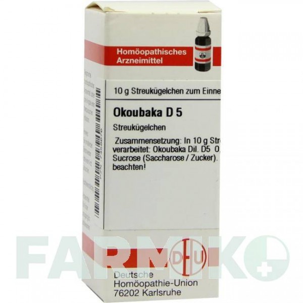 ОКУБАКА (OKOUBAKA) D 5 глобули 10 г - Гомеопатия DHU