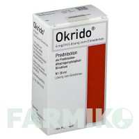 ОКРІДО (OKRIDO) 6 мг/мл розчин 20 мл - Преднізолон PHARMAPOL