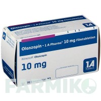 ОЛАНЗАПІН (OLANZAPIN) 10 мг таблетки 70 шт - Оланзапін 1 A PHARMA