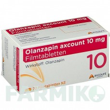 ОЛАНЗАПИН (OLANZAPIN) 10 мг таблетки 70 шт - Оланзапин AXCOUNT GENERIKA