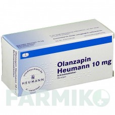 ОЛАНЗАПІН (OLANZAPIN) 10 мг таблетки 56 шт - Оланзапін HEUMANN PHARMA