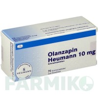 ОЛАНЗАПІН (OLANZAPIN) 10 мг таблетки 70 шт - Оланзапін HEUMANN PHARMA