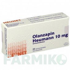 ОЛАНЗАПИН (OLANZAPIN) 10 мг таблетки 35 шт - Оланзапин HEUNET PHARMA