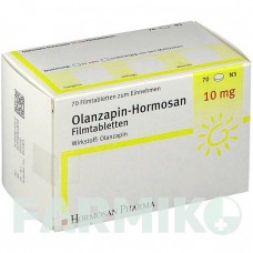 ОЛАНЗАПИН (OLANZAPIN) 10 мг таблетки 70 шт - Оланзапин HORMOSAN PHARMA