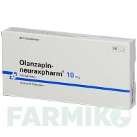 ОЛАНЗАПІН (OLANZAPIN) 10 мг таблетки 28 шт - Оланзапін NEURAXPHARM