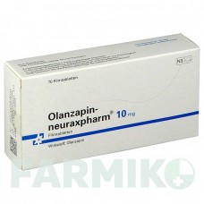 ОЛАНЗАПІН (OLANZAPIN) 10 мг таблетки 70 шт - Оланзапін NEURAXPHARM