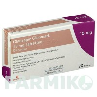 ОЛАНЗАПІН (OLANZAPIN) 15 мг таблетки 70 шт - Оланзапін GLENMARK