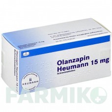 ОЛАНЗАПИН (OLANZAPIN) 15 мг таблетки 56 шт - Оланзапин HEUMANN PHARMA